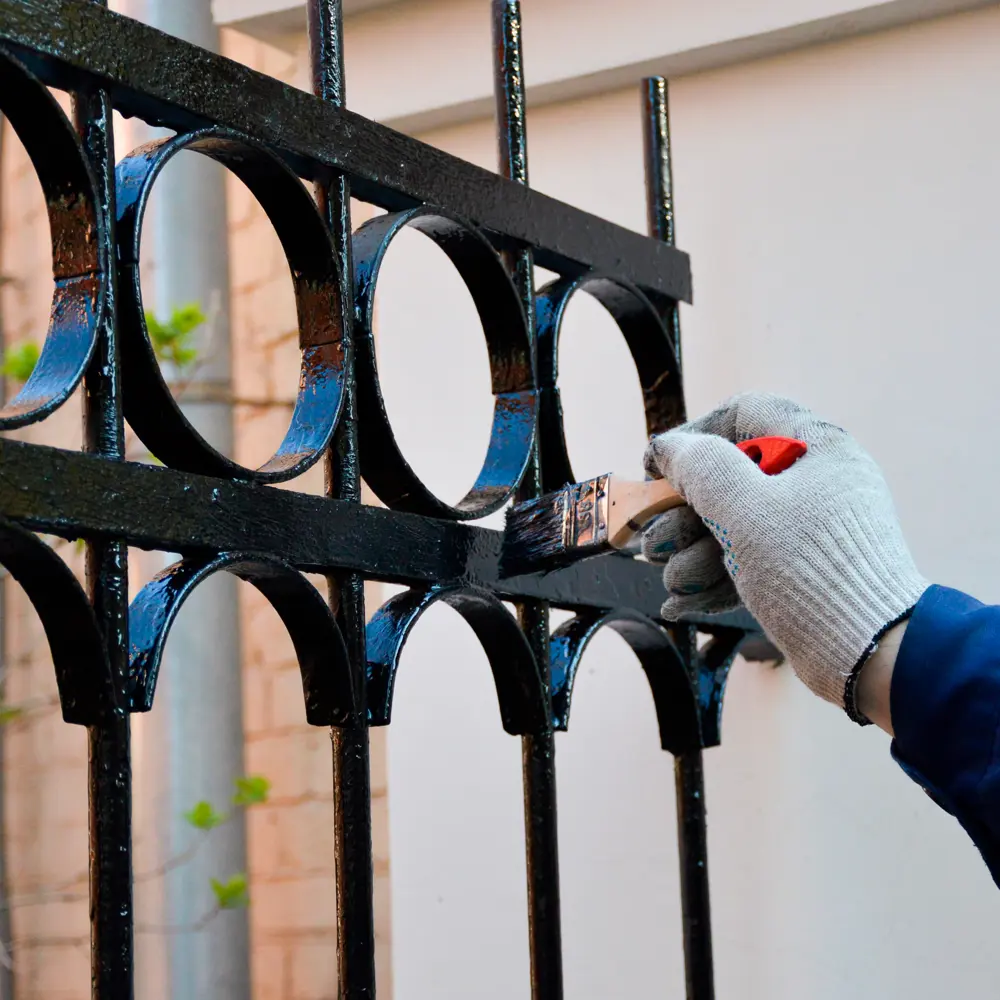 LINNIMAX Грунт-эмаль 3 в 1 по ржавчине - антикоррозийная защита черный 0.75 л 89349597 STLM-0854183 - Вид №4