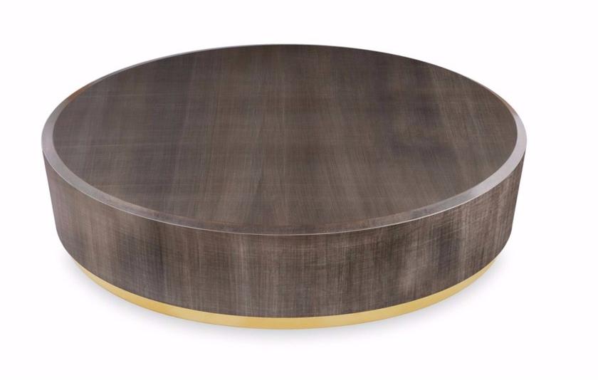 Gallotti&Radice Круглый деревянный журнальный столик sun-id-1362521 - Вид №3