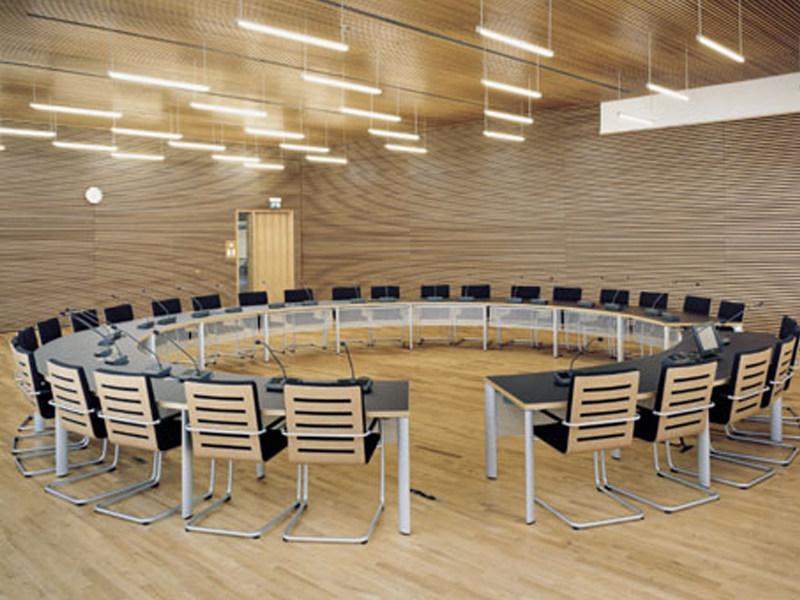 Thonet Прямоугольный деревянный стол для переговоров A 1700 sun-id-1347931 - Вид №2