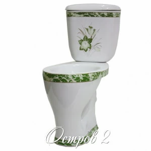 1030142 Компакт унитаз с бачком Белый Лобненский Стройфарфор  Россия