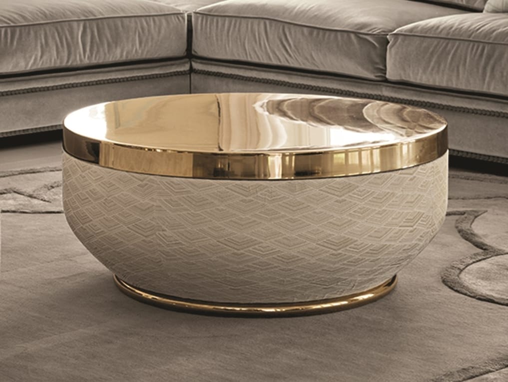 Круглый низкий журнальный столик Longhi Loveluxe ARCH-00063073