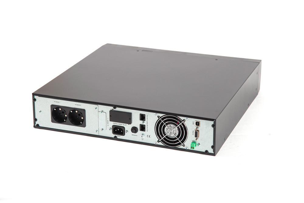 SKAT-UPS 1000 RACK ups 220v 50 / 60hz 900w 2 external batteries on-line sine wave Бастион  - Вид №9