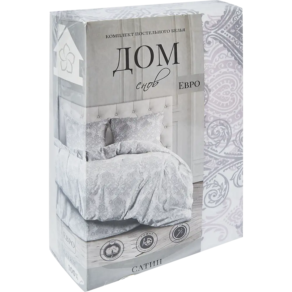 Шуйские ситцы Дом снов Амаранта - комплект постельного белья евро 89338198 STLM-1031164 - Вид №6