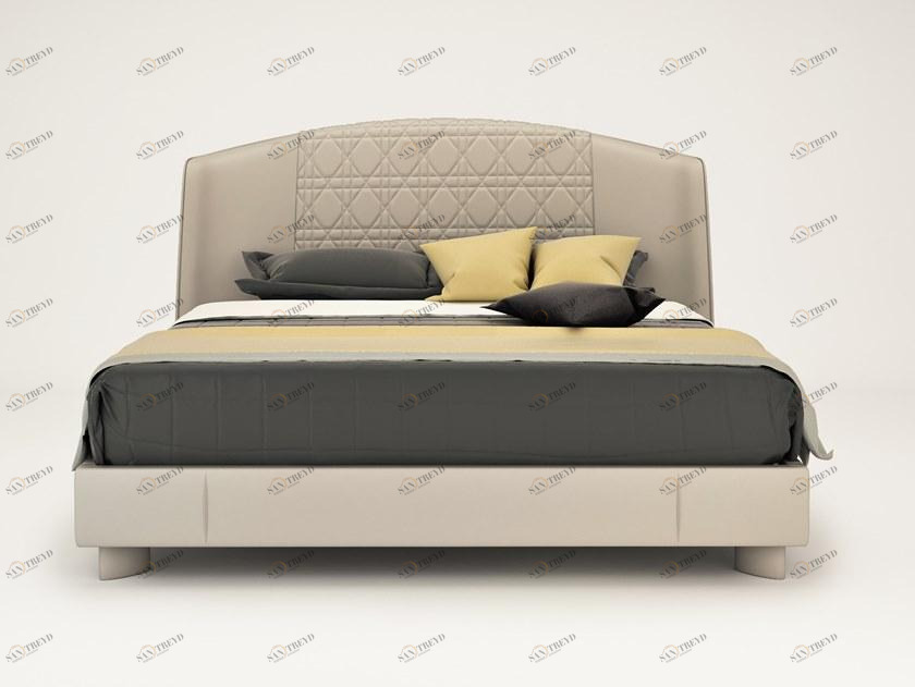 HUGUES CHEVALIER Двуспальная кровать с мягким изголовьем Paris sun-id-1366163