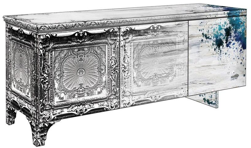 MOMENTI Буфет из маринованного стекловолокна с распашными дверцами Crazy home furniture - sequence collection sun-id-1387361 - Вид №2