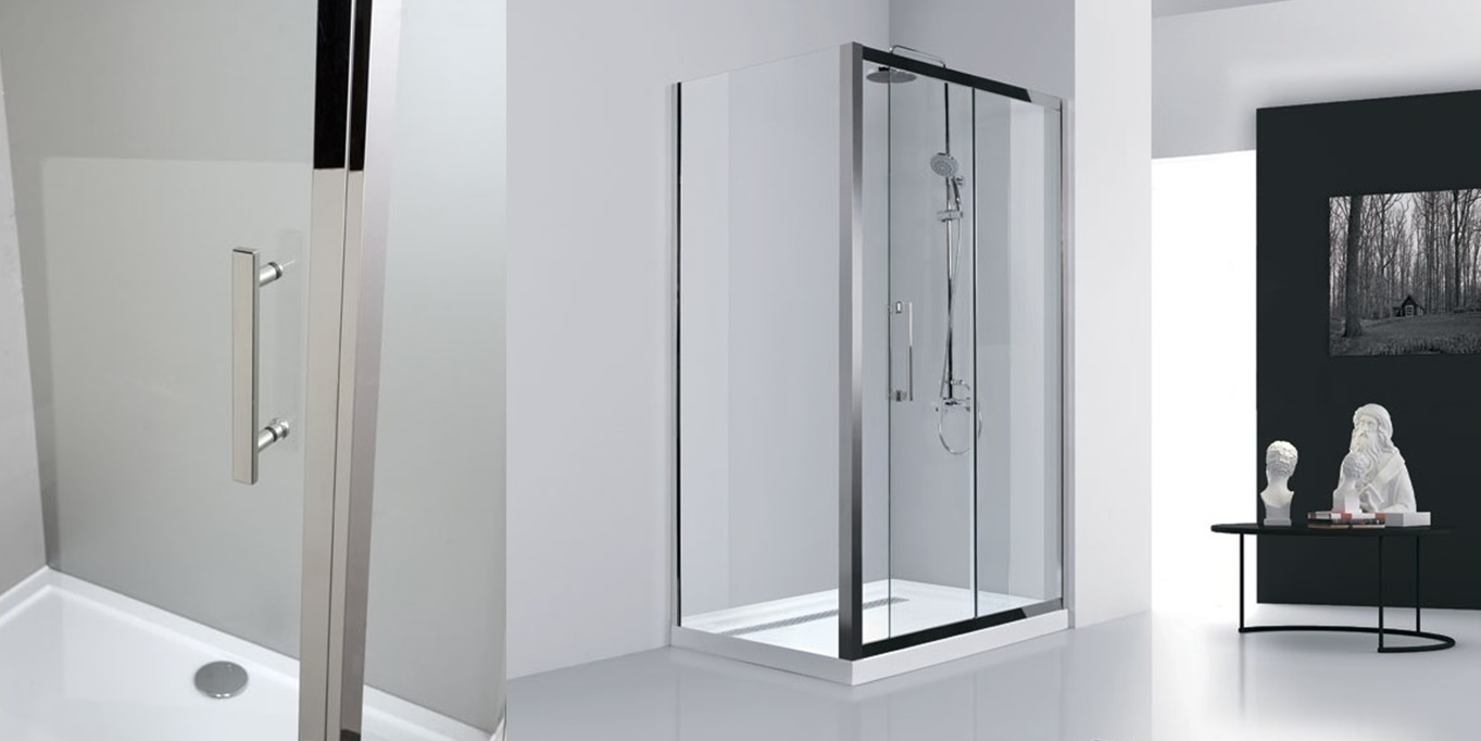 Душевой уголок Aquanet Delta NPE1131 140x80, прозрачное стекло 00183844 - Вид №1