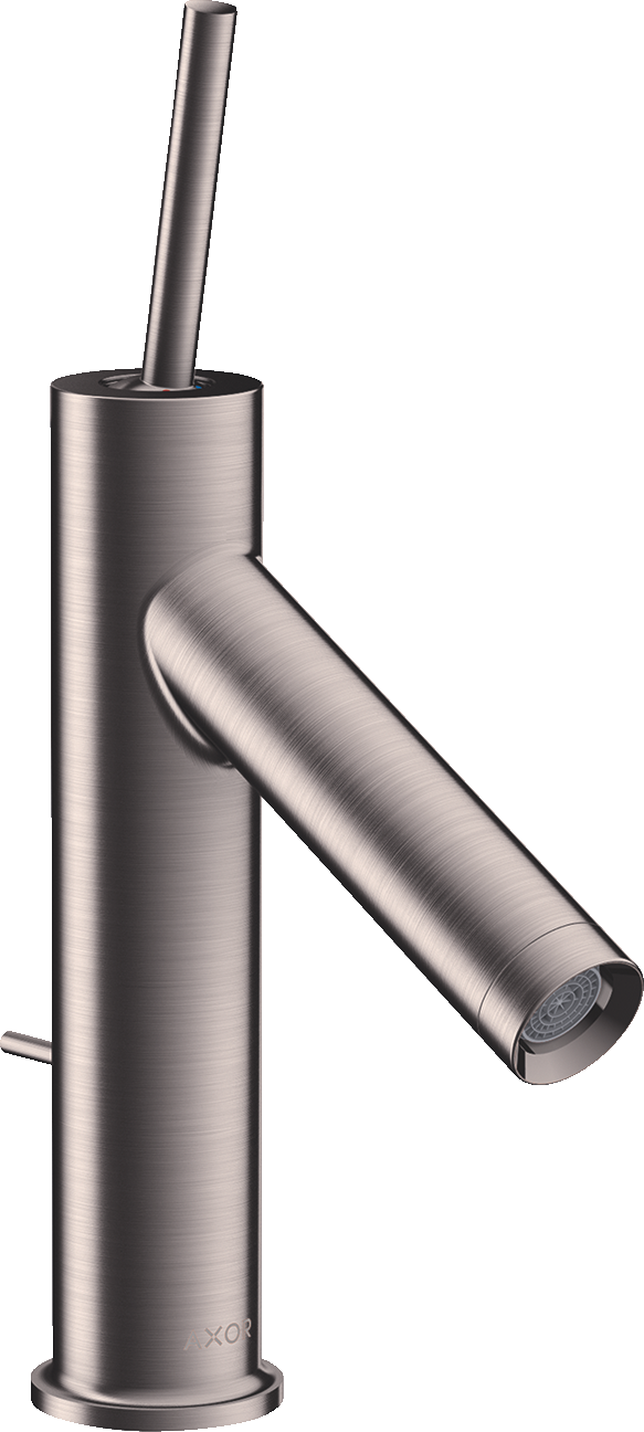 10111800 Смеситель для раковины 90, однорычажный, со стержневой ручкой и сливным гарнитуром AXOR STARCK