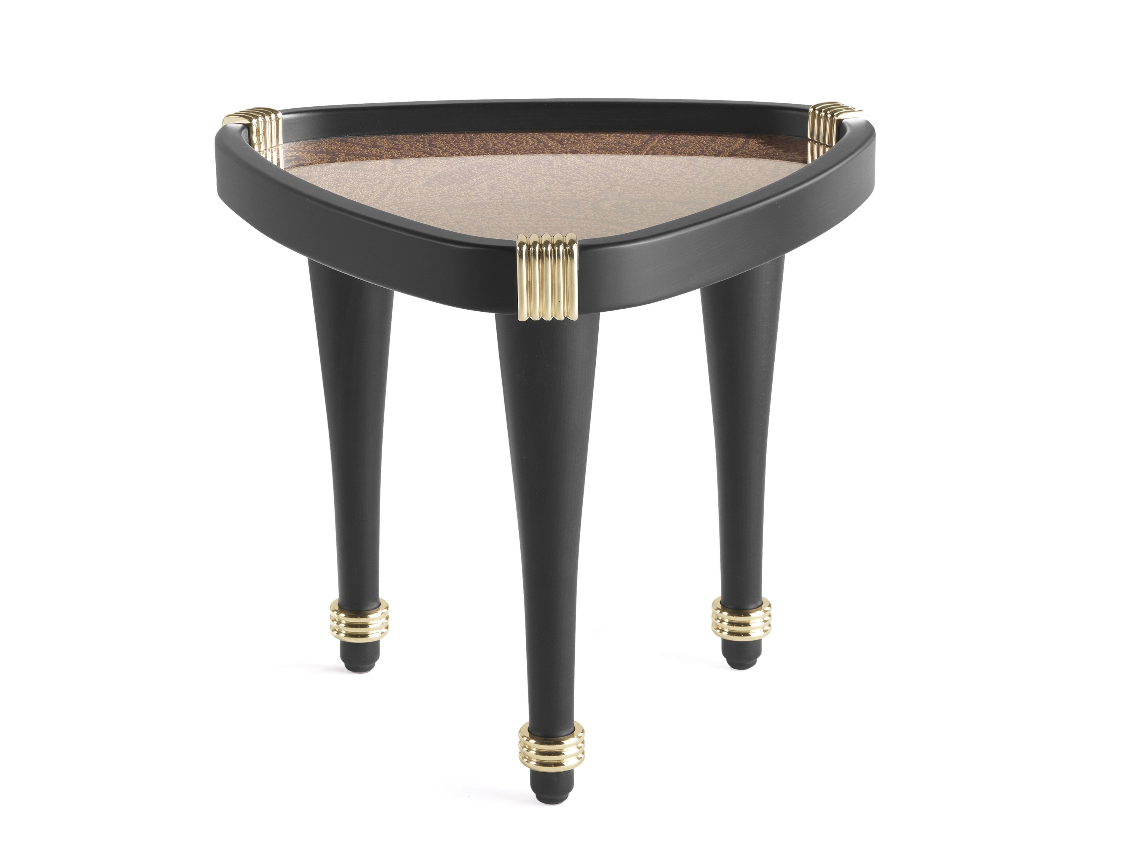 Деревянный треугольный журнальный столик ETRO Home Interiors AXUM ARCH-00114430