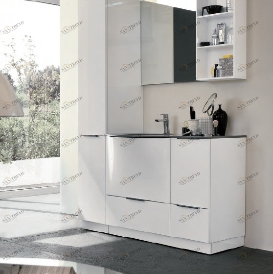 Комплект мебели для ванной комнаты 18 BMT Sound Blues 45159