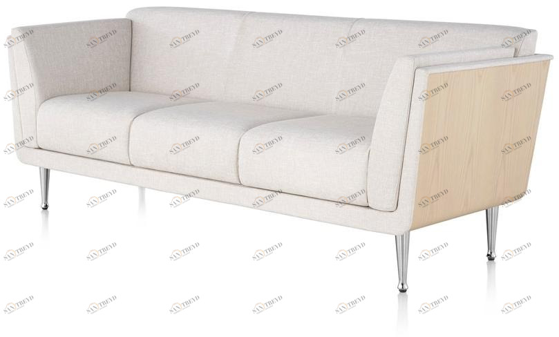 Herman Miller 3-х местный тканевый диван Goetz sun-id-1365971