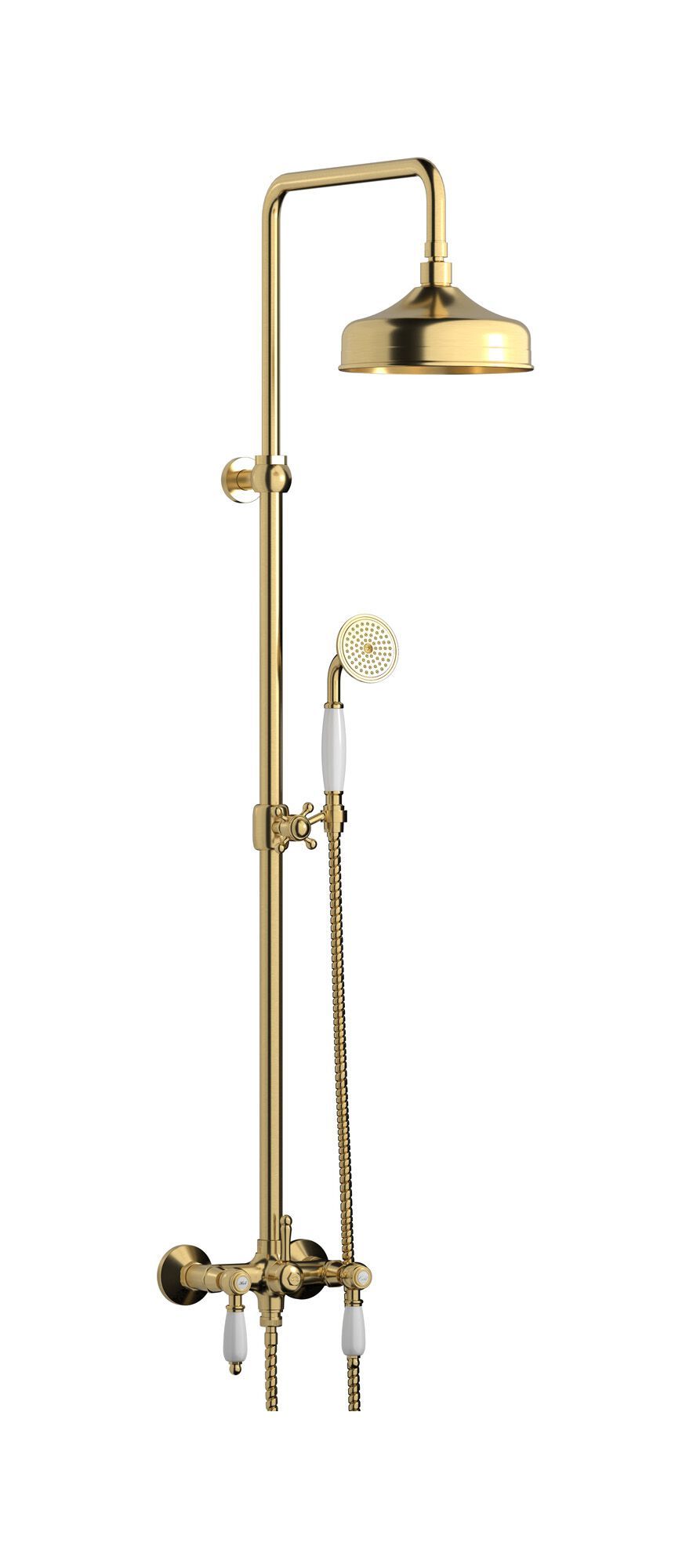 Настенная термостатическая душевая колонна с ручным душем IB Hermes + Hermes Elle ARCH-00071899 - Вид №2