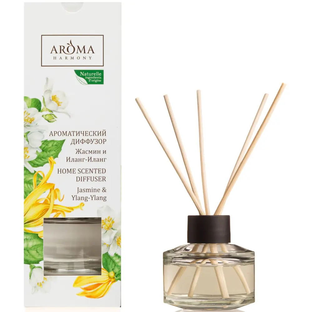 Ароматический диффузор Aroma Harmony Жасмин и иланг-иланг, 100 мл STLM-2201586