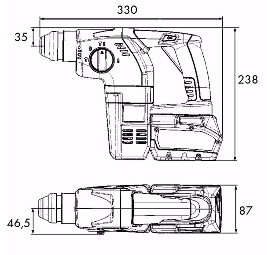 Würth Перфоратор Scalpellatori/perforatori a batteria 07006762 - Вид №3