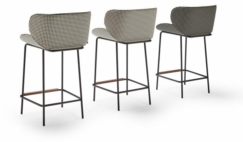 José Martínez Medina Барный стул с подставкой для ног Blacktone sun-id-1500084 - Вид №5