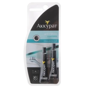 Набор для ремонта изделий из стекла и металла 2 x 6 мл