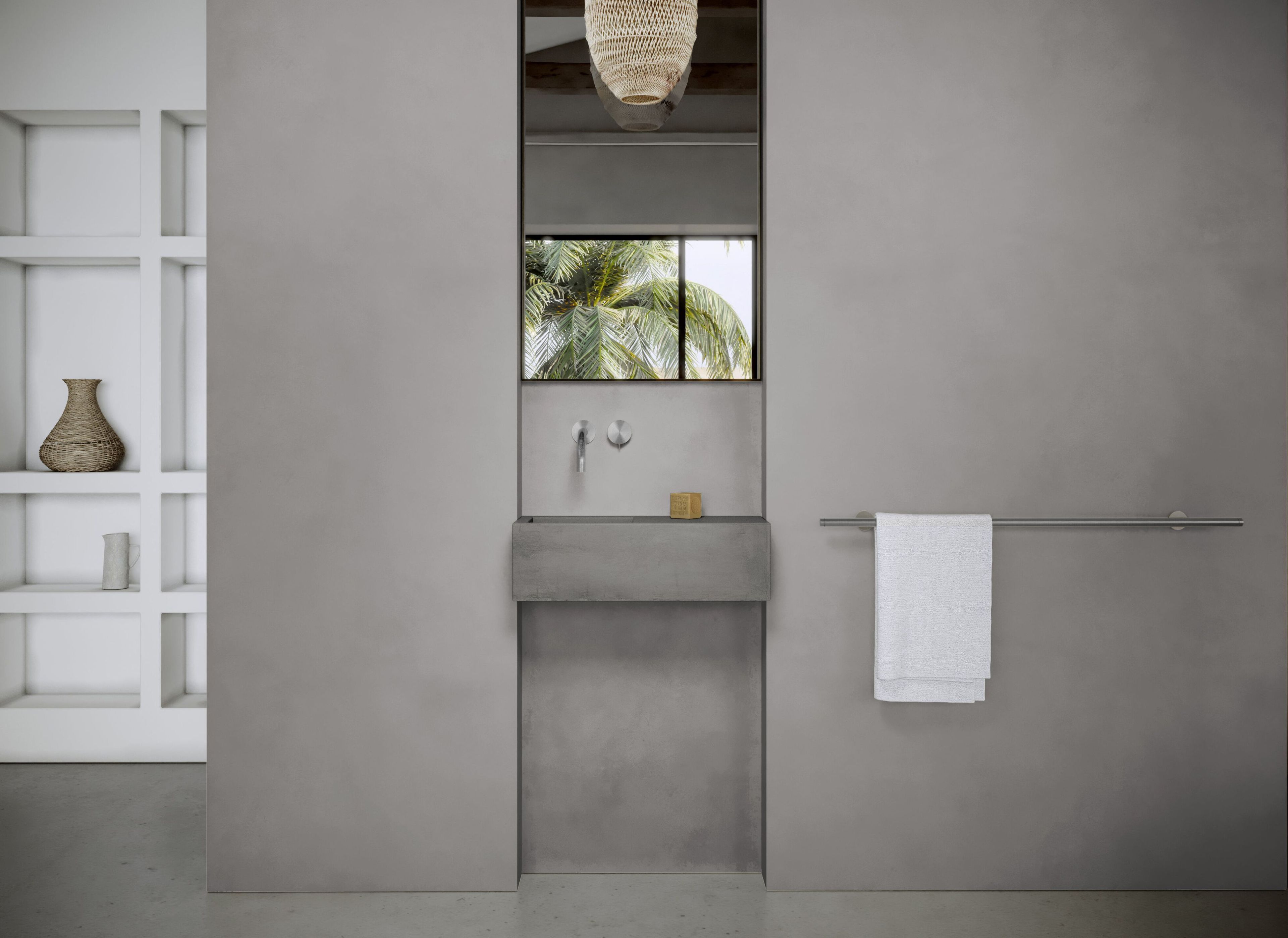 Одиночный подвесной прямоугольный умывальник COCOON Maison ARCH-00110450 - Вид №7