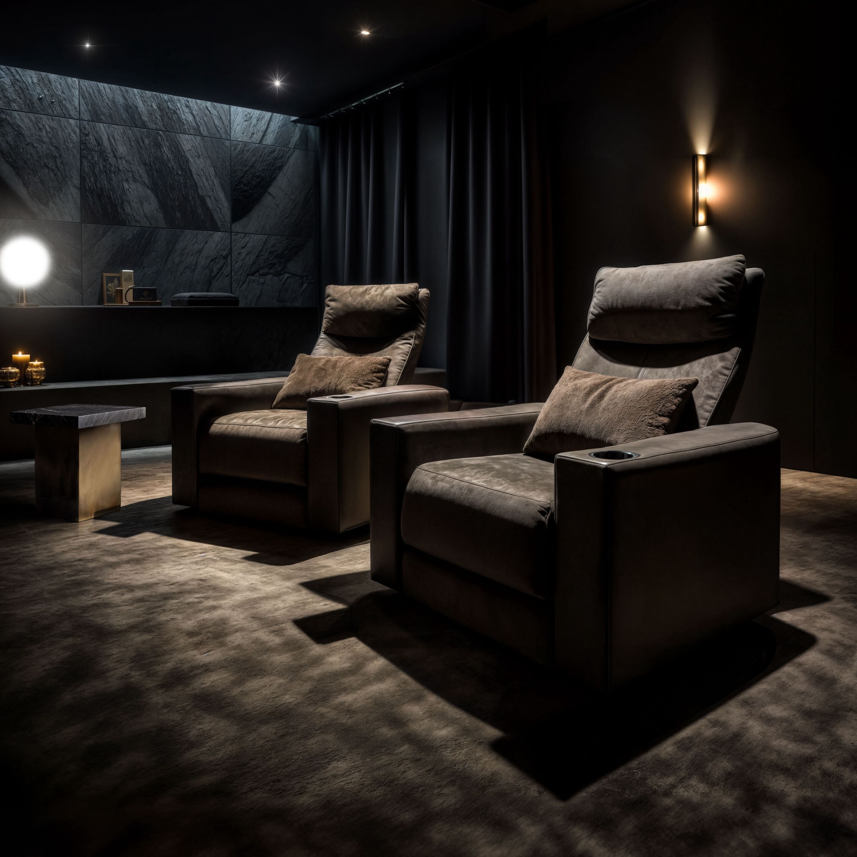 Кожаное кресло для домашнего кинотеатра Wayne Enterprises Home Collection WE-154 ARCH-00144528 - Вид №2