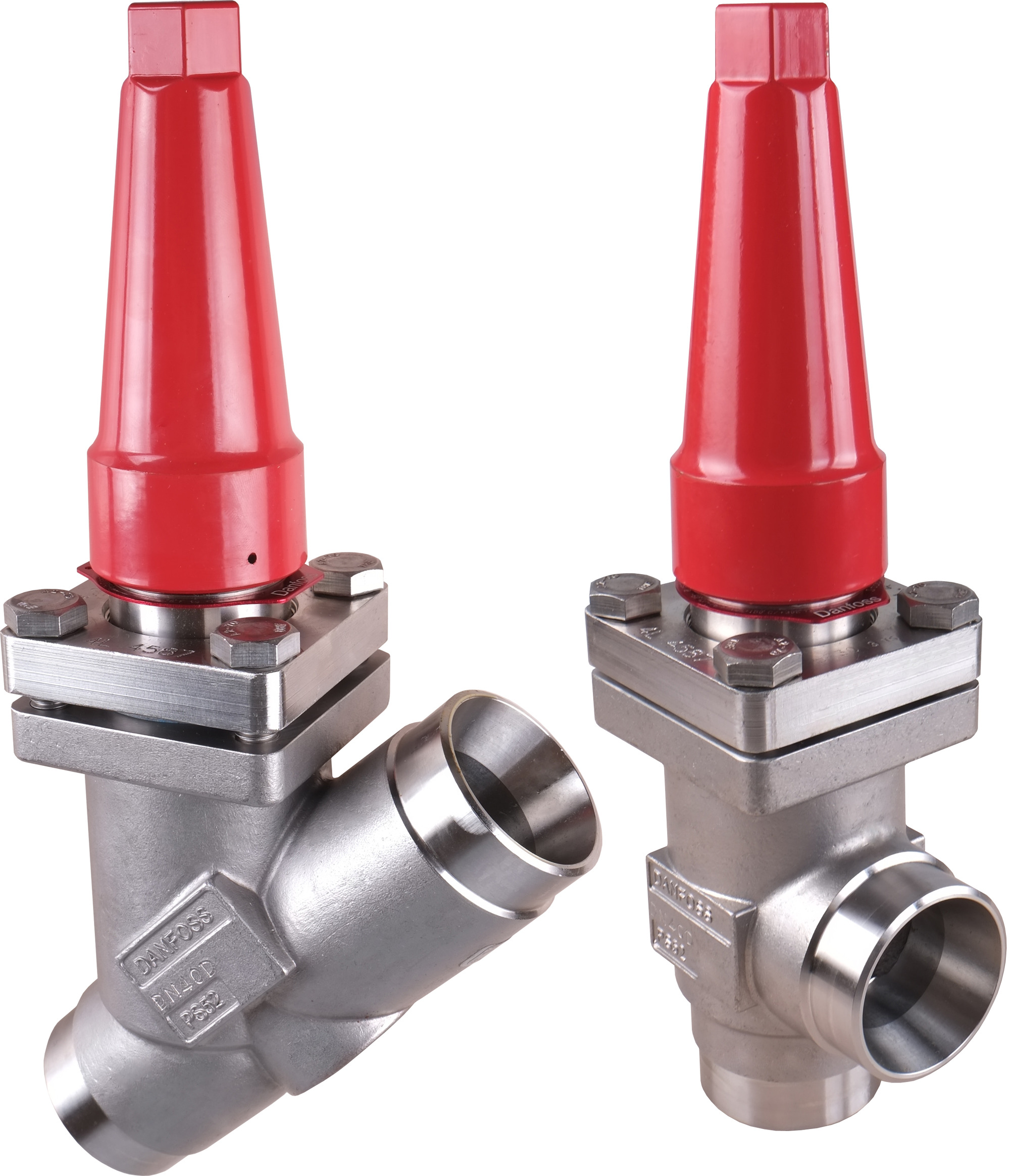 Danfoss SVA-S SS — запорные клапаны со стандартным штоком из нержавеющей стали SVA-S SS 32 D ANG Cap Запорный клапан 148B5567  - Вид №3