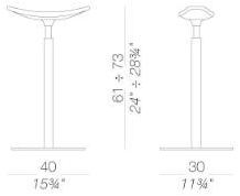 Lapalma Табурет регулируемый по высоте Ryo S173 - Вид №2