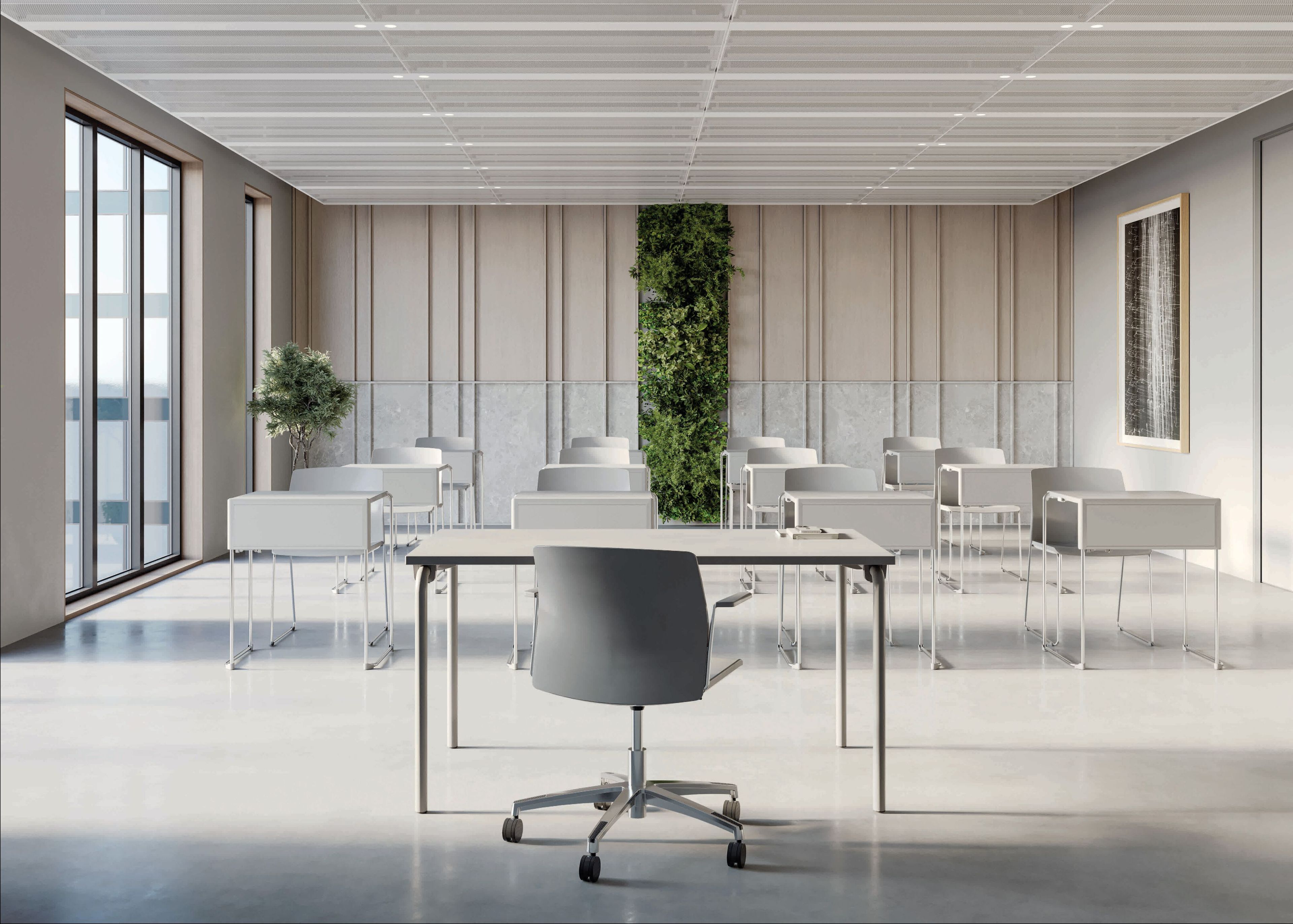 Штабелируемый школьный стол из полипропилена Leyform SNAP EDU ARCH-00096098 - Вид №1