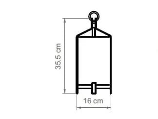 Настольная лампа с батарейным питанием из рафии luxcambra FANAL S ARCH-00135315 - Вид №3