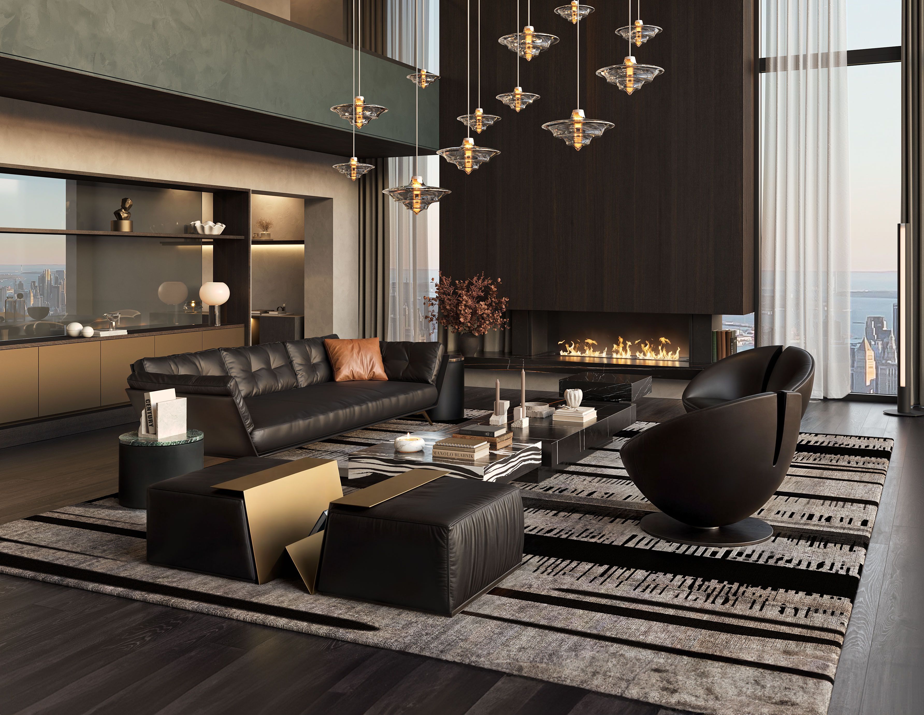 Кристалл подвесной светильник Wayne Enterprises Home Collection WE-002 ARCH-00009533 - Вид №3