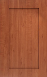 Фасады для кухни Кантри Фрезеровка «Лжевыборка» Вишня Манхэттен №39