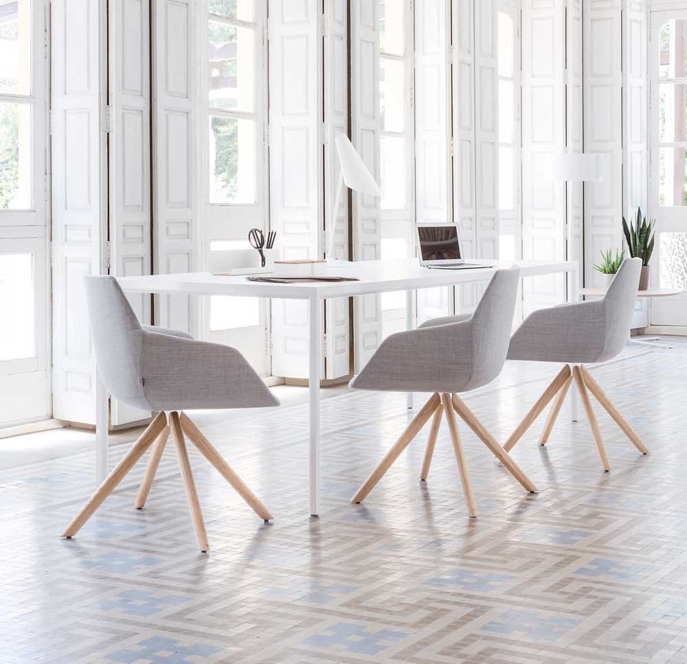 Тканевый поворотный операционный стул на насесте INCLASS Dunas XS ARCH-00088428 - Вид №2