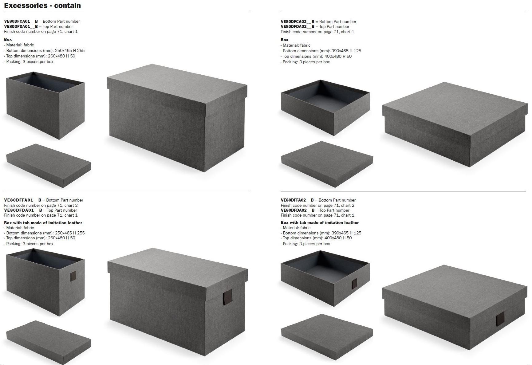 SALICE Контейнер для ткани Excessories sun-id-1509463 - Вид №16