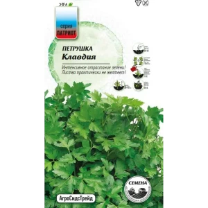 Семена зелени Агросидстрейд Патриот петрушка Клавдия