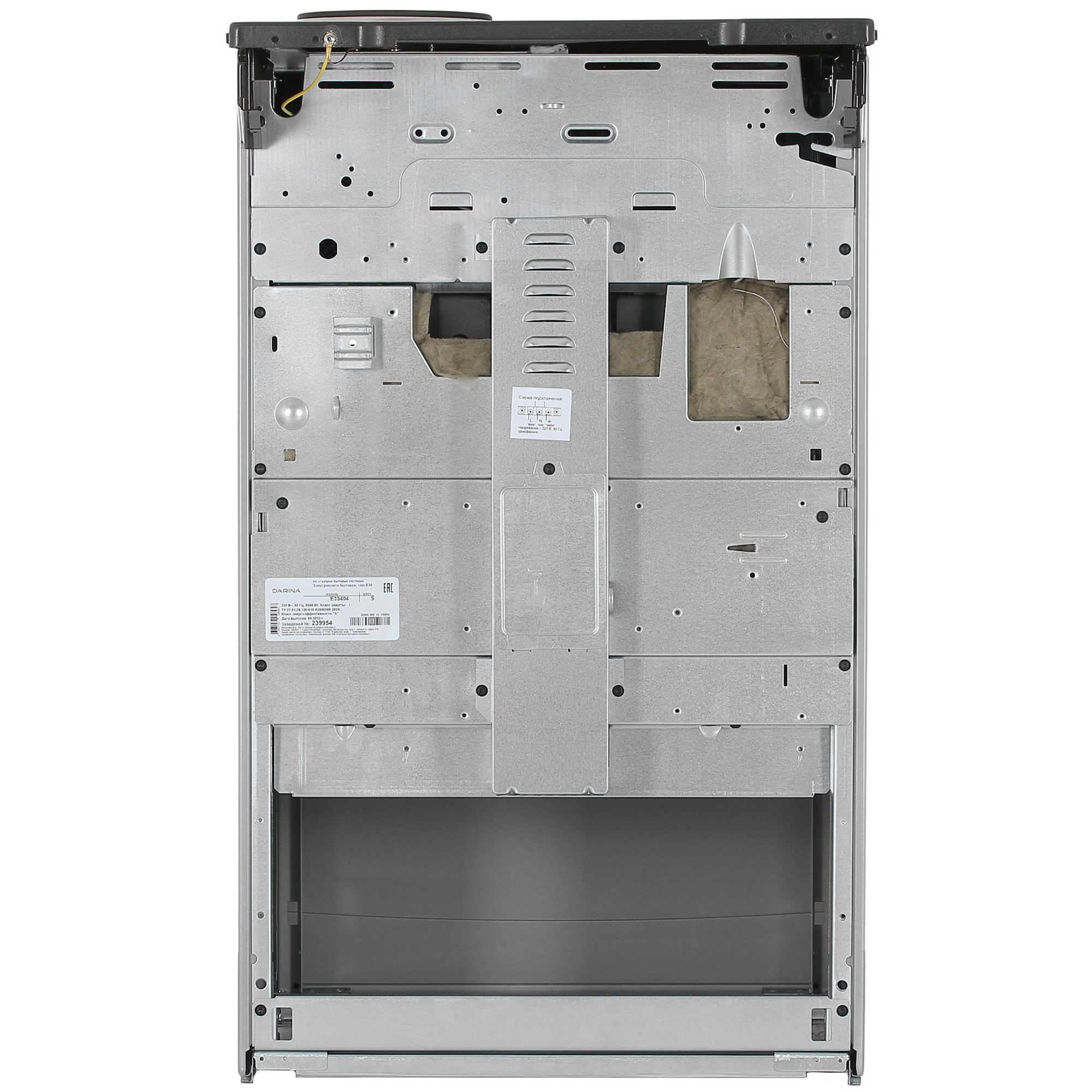 9934917 Электрическая плита DARINA E 33404 S серебристый STDN-0075322 - Вид №9