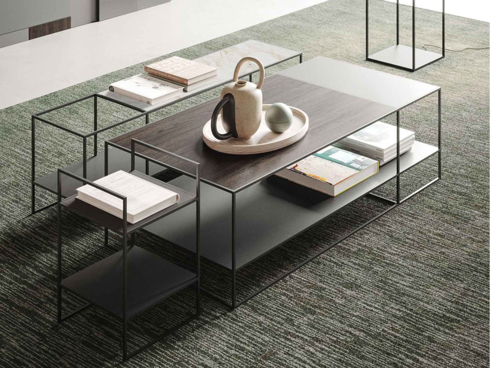 Металлический журнальный столик Ronda Design AXIS ARCH-00113726 - Вид №2