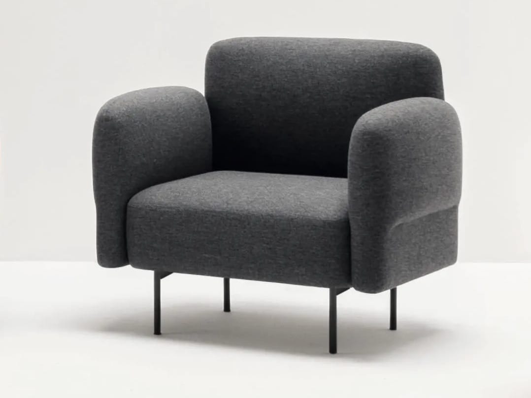 Тканевое кресло с подлокотниками Martex Bold ARCH-00094485