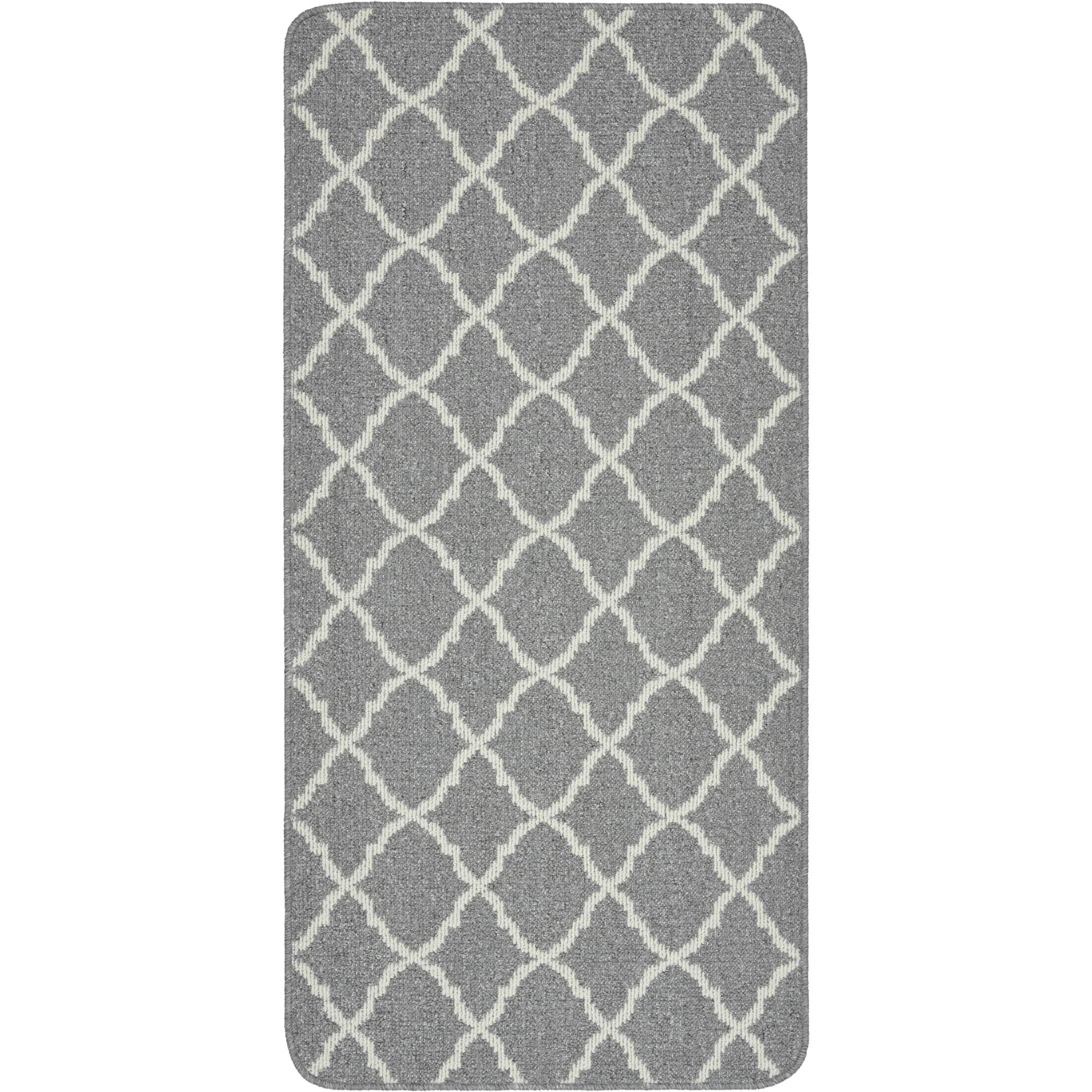 82207818 Коврик «Cardiff», 67x140 см, полипропилен/резина, цвет серый Santreyd 