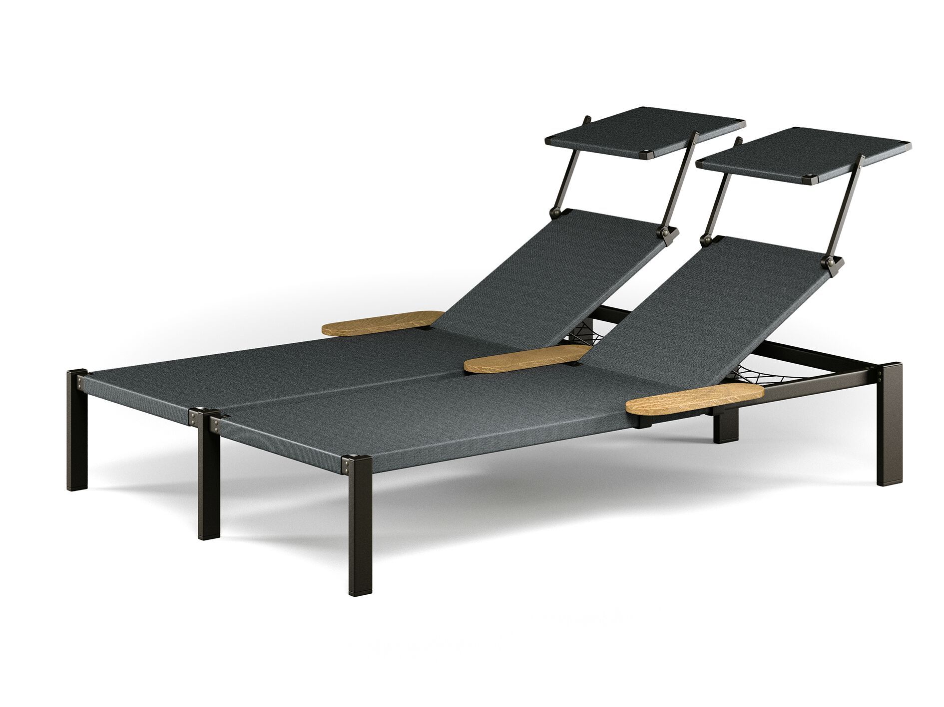 Алюминиевая кровать с откидывающейся спинкой emu Shine ARCH-00024358