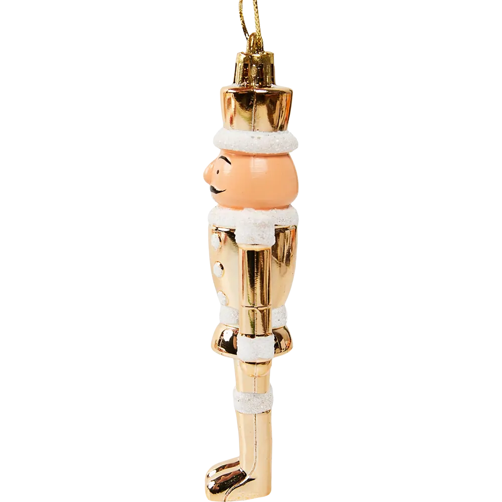 87036536 Елочная игрушка Щелкунчик 12.8x12.3 цвет красный 3 шт. STLM-1357069 Santreyd  - Вид №4