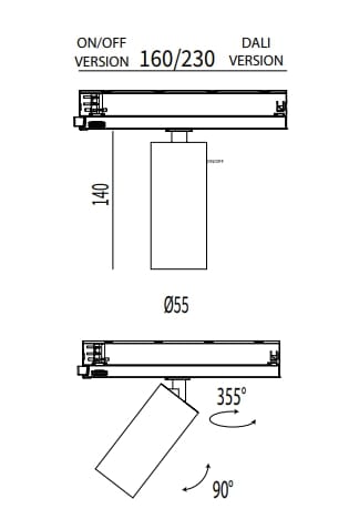 Светодиодное трековое освещение Lucifero's FOCUS TRACK ARCH-00117313 - Вид №2