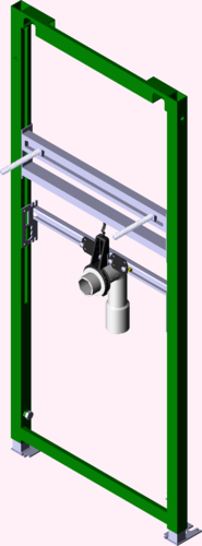 Системная техника  Viega Eco Plus  Элементы для умывальников VIEGA 641 023 *) Модель 8164 Santreyd  - Вид №4
