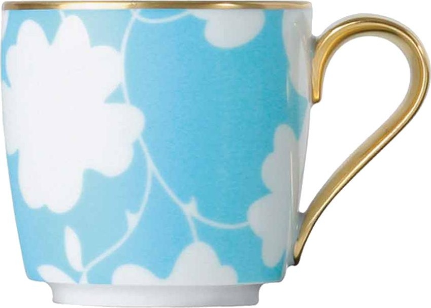 73045 Sieger by Furstenberg Чашка для эспрессо закругл. Sieger by Furstenberg "Мой фарфор! Сад императора" 80мл Фарфор, Керамика 