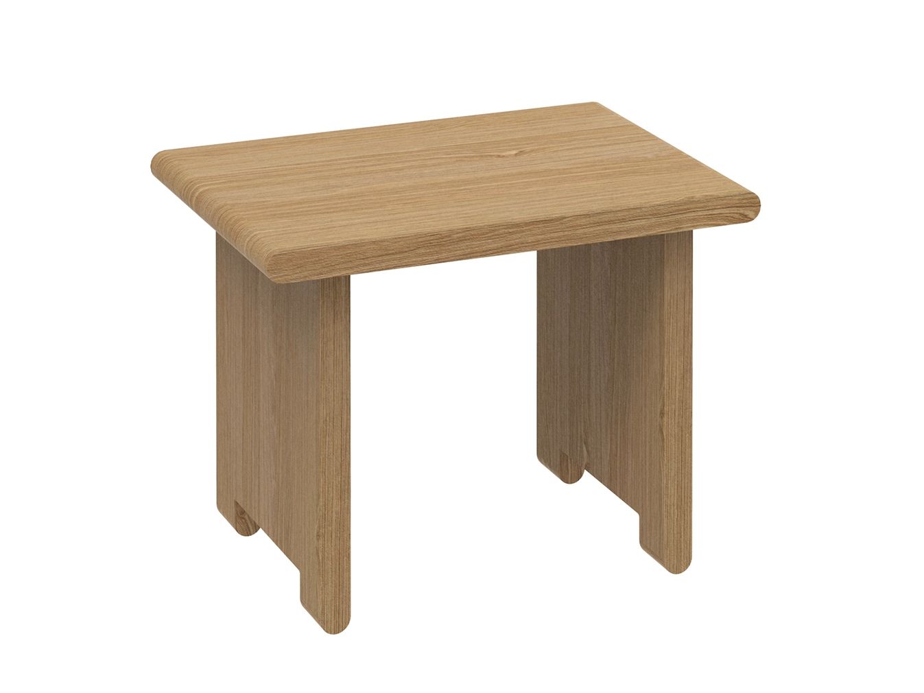 Твердый деревянный низкий стул Azzurra Ceramica Franky ARCH-00145953 - Вид №1