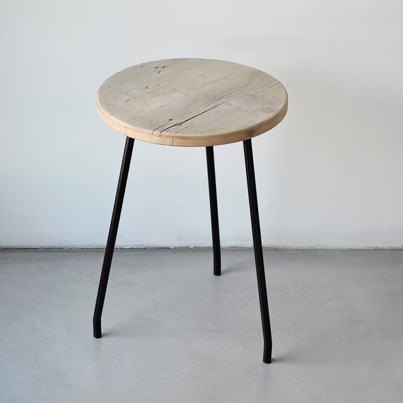 Восстановленный деревянный низкий стул Moab NINO ARCH-00115337 - Вид №7