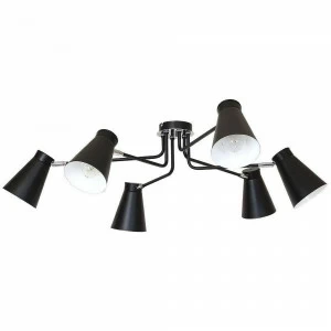 Потолочная люстра Luminex Bevan 5037 LUMINEX ДИЗАЙНЕРСКИЕ, BEVAN 184142 Черный