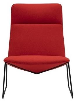 Andreu World Санное кресло из ткани Capri lounge Bu1695 - Вид №2