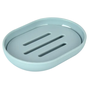 Мыльница SWENSA Swanny Aqua бирюзовая для ванной 89364707