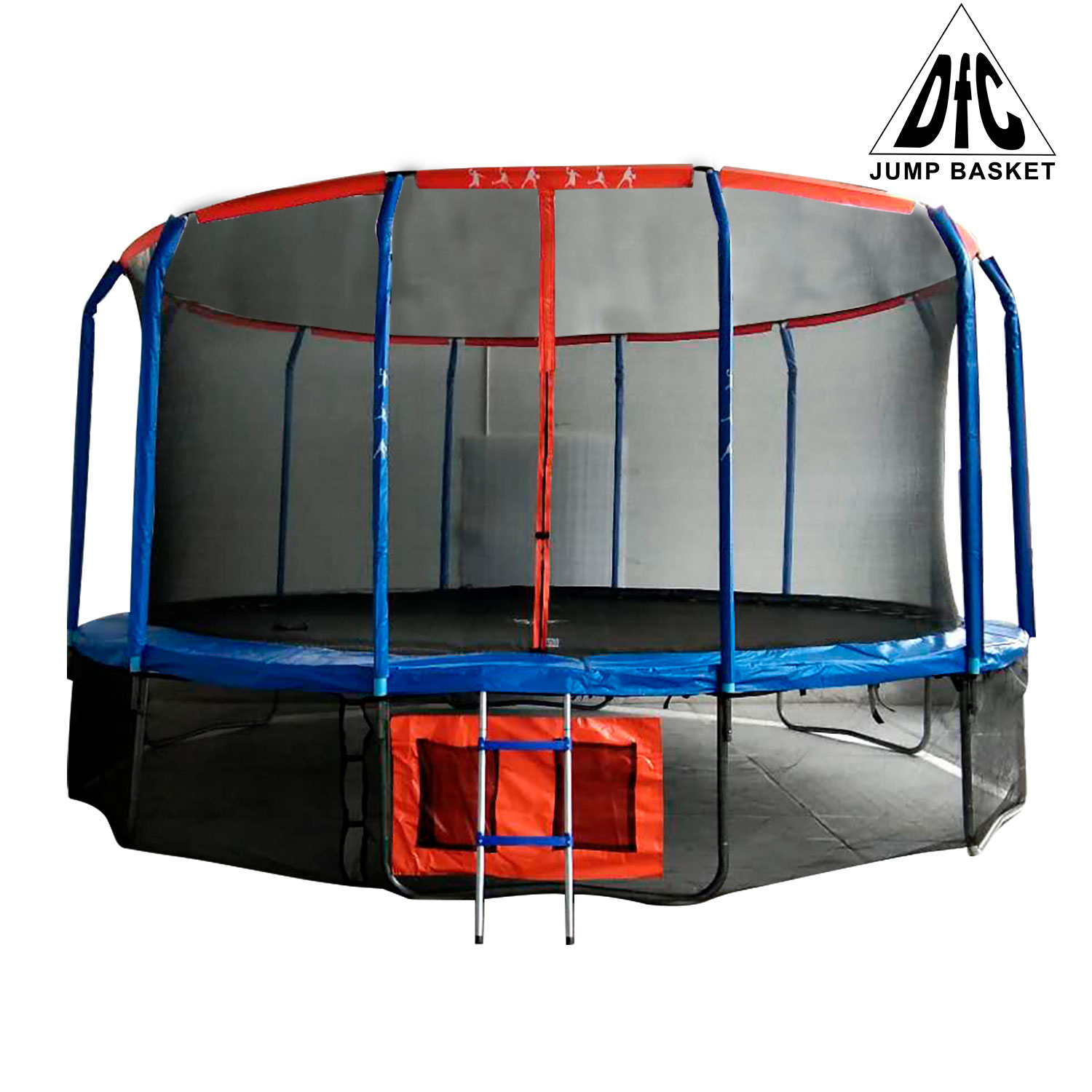 16FT-JBSK-B Батут jump basket с сеткой 16ft-jbsk-b DFC 