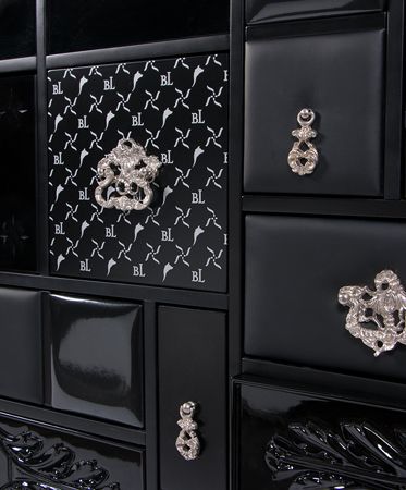 0-076 Черный буфет Mondrian  Boca Do Lobo  - Вид №18