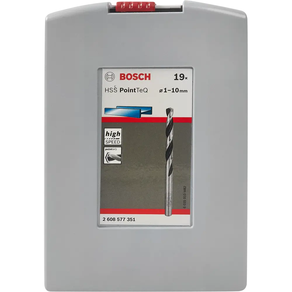 Набор свёрл по металлу HSS Bosch PointTeQ 2608577351, 19 шт. 83433422 STLM-2048694 BOSCH PROFESSIONAL  - Вид №3