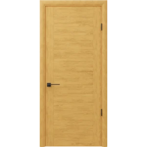 Дверь межкомнатная глухая Космо 80x200 см шпон цвет дуб натуральный без замка, без петель 88282835 STLM-2133096