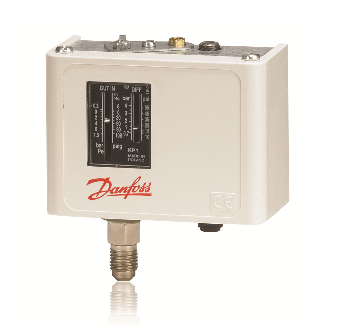 Danfoss Реле давления одноблочные KP KP 7W Реле давления 060-119066  - Вид №3
