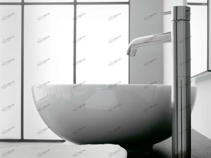 ZAZZERI Смеситель для умывальника, однорычажный, на столешницу, на одно отверстие Modo sun-id-1419828